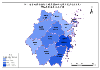 浙江省2016年集體企業工程勘察行業總產值發展概述